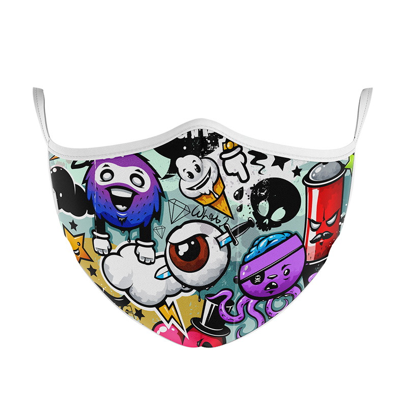 MASCHERINA ULTRA STYLE IN TNT DOPPIO STRATO – CRAZY-M