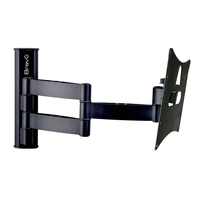 BRAVO LCD 10 – STAFFA A MURO A 3 SNODI PER TV 23″”/40″” – MAX 20 KG – VESA 100/200