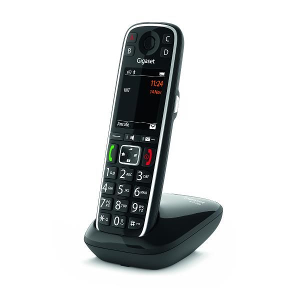 GIGASET E720 (NERO) – TELEFONO CORDLESS – VIVAVOCE – BLUETOOTH