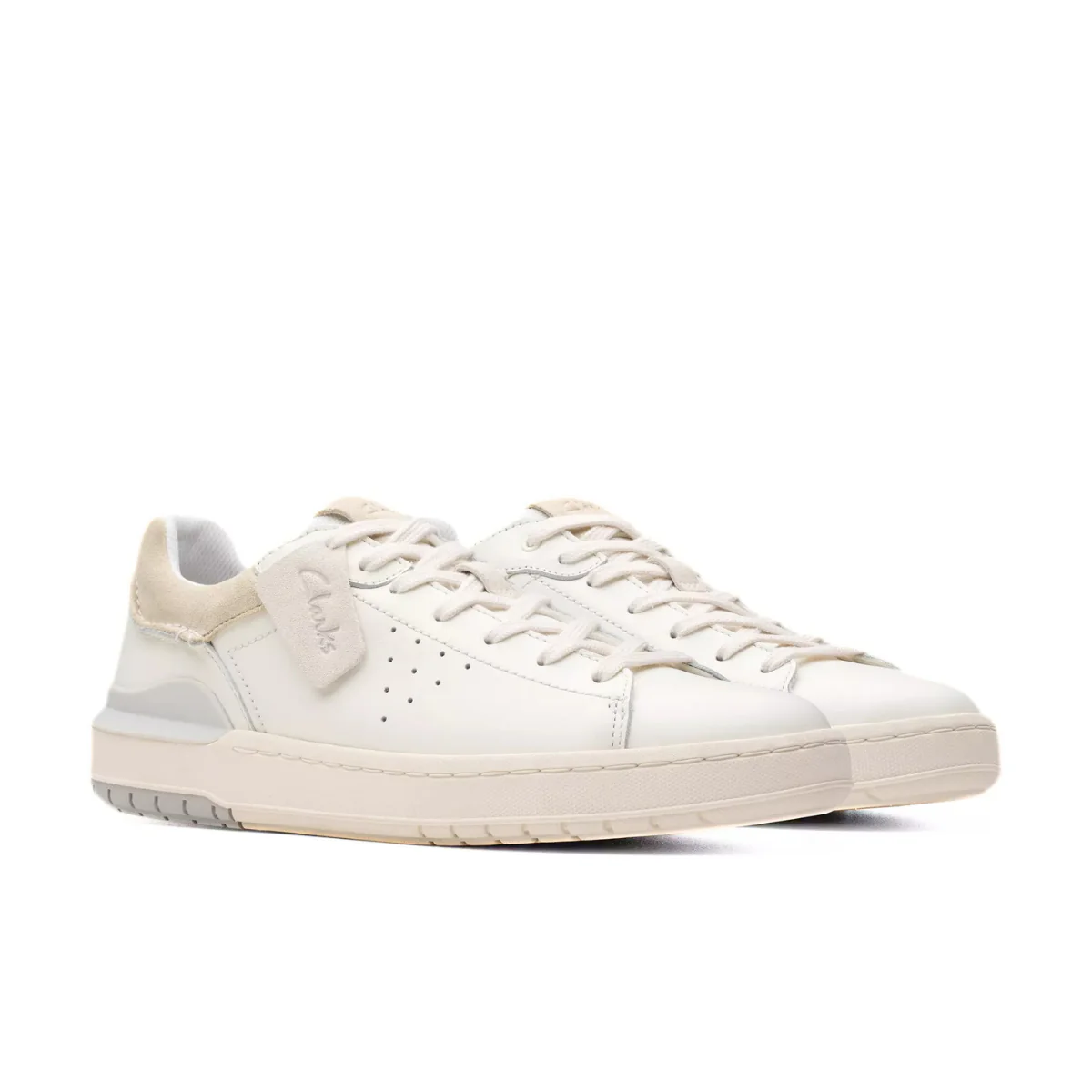 CLARKS SNEAKERS 181325 COURT LITE2 BIANCO - immagine 4
