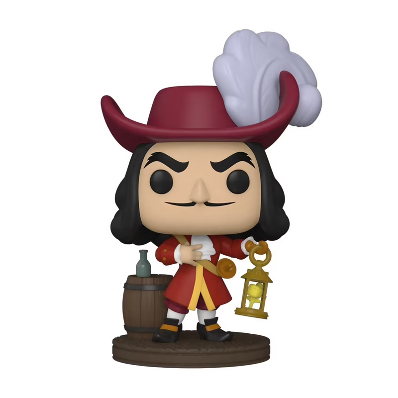 FUNKO POP CAPTAIN HOOK – VILLAINS (57348) – DISNEY – NUM.1081 - immagine 3