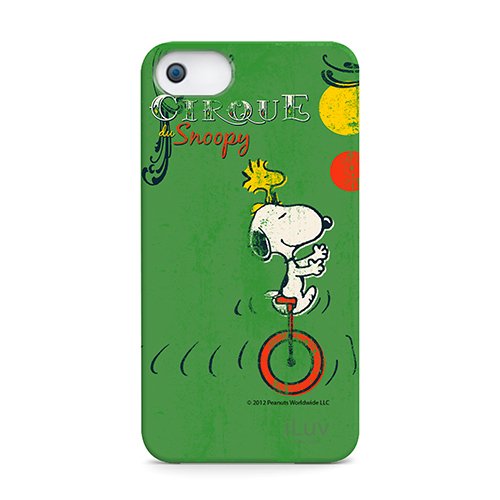 COVER ILUV SNOOPY GREEN ICA7H382GRN PER IPHONE 5 – 5S – SE