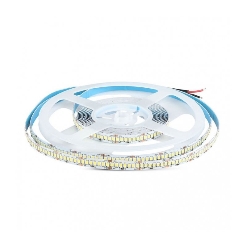 STRIP LED 5 METRI 24V 18W/MT IP20 3000°K V-TAC VT-2835-240-2599 - immagine 3