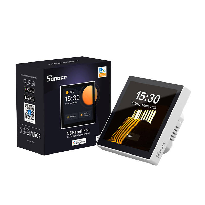 SONOFF NSPANEL PRO (BIANCO) (NSPANEL86PW) – PANNELLO DI CONTROLLO TOUCH – ZIGBEE 3.0 - immagine 2