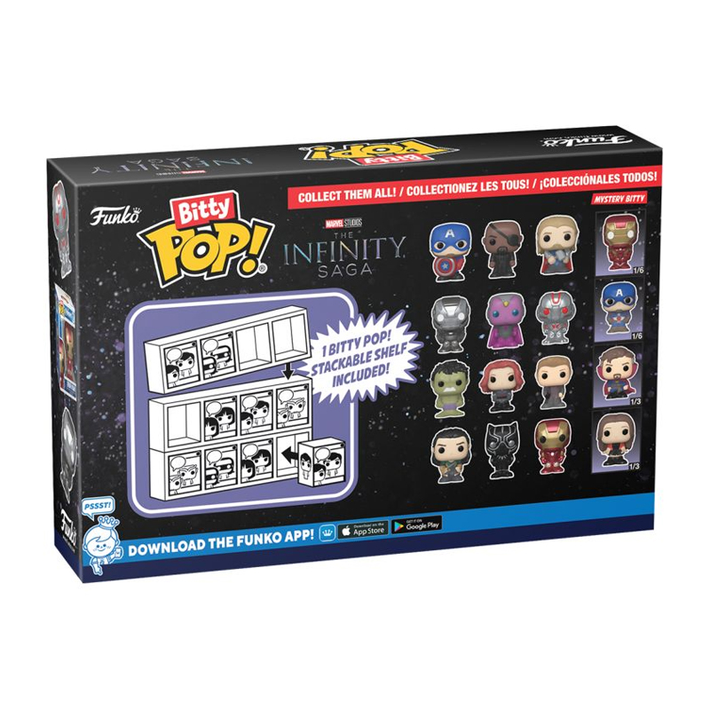 FUNKO POP BITTY POP 4-PACK CAPTAIN AMERICA (71503) – MARVEL - immagine 2