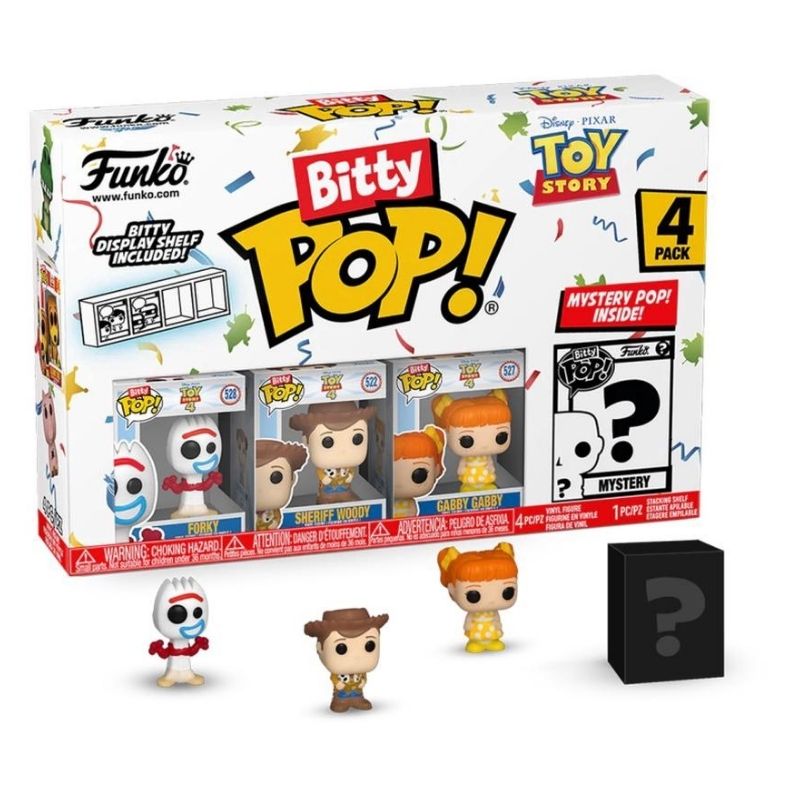 FUNKO POP (73040) – BITTY POP – TOY STORY- FORKY 4PK