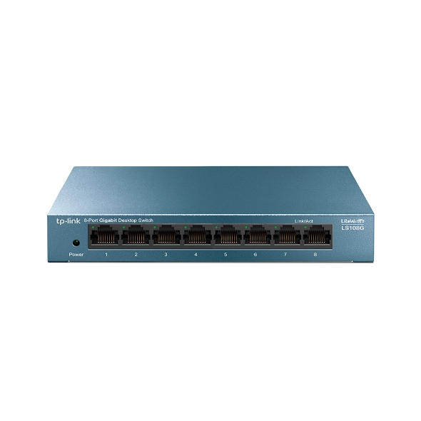SWITCH TP-LINK 8-PORT STEEL CASE GBT