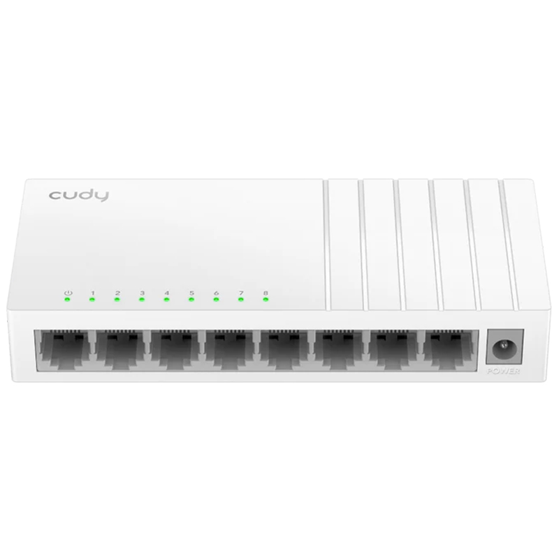 CUDY FS108D – 8-PORT 10/100 MBPS DESKTOP SWITCH