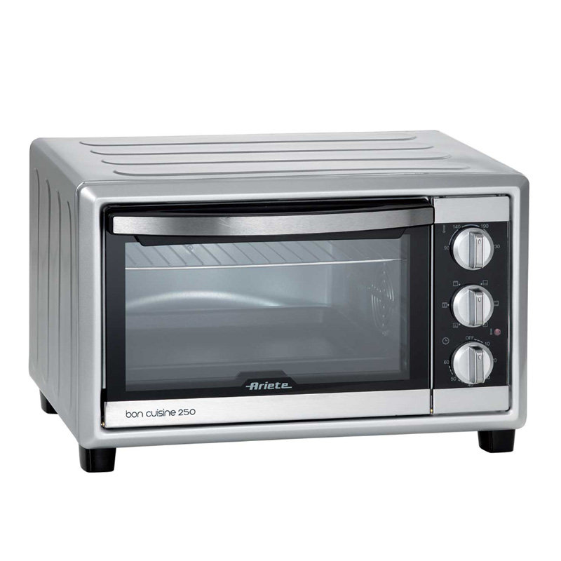 ARIETE BON CUISINE 250 (0984) – FORNO ELETTRICO VENTILATO – 25L – 6 POSIZIONI COTTURA – TIMER 60 MIN – 1500W - immagine 2