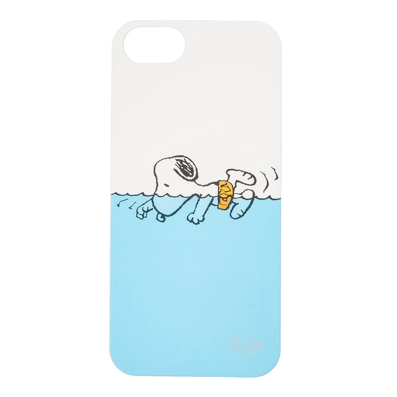 COVER ILUV SNOOPY WHITE ICA7H383WHT PER IPHONE 5 – 5S – SE - immagine 2