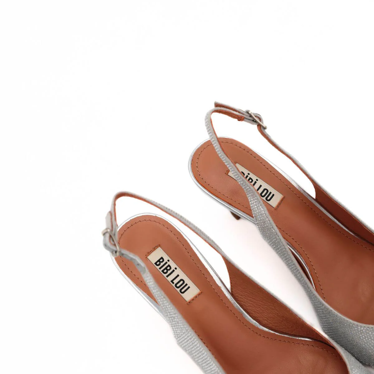 BIBI LOU SLINGBACK 604 ARGENTO - immagine 4