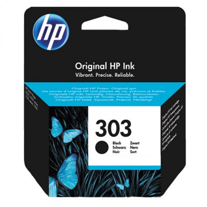 HP 303 BLACK (T6N02AE) – CARTUCCIA ORIGINALE