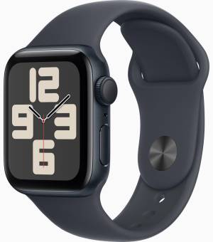 Apple Watch SE 40mm AC/Midnight SB/Midnight S/M ITA MXE73QL/A