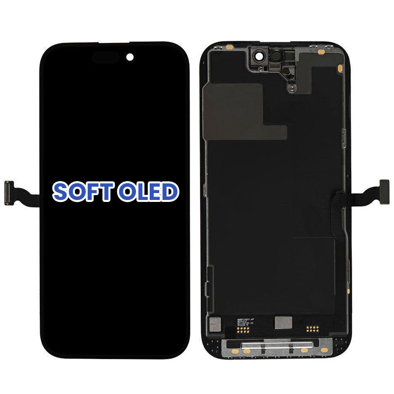 Display assemblato con supporti A+ SOFT OLED TOP QUALITY – APPLE iPhone 14 Pro - immagine 2