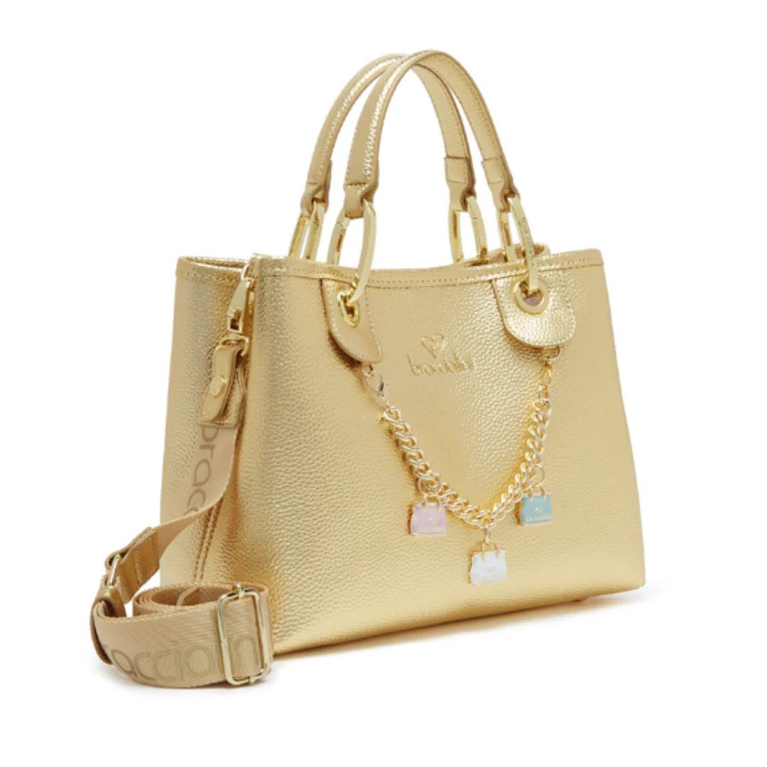 BRACCIALINI BORSA BETH B18191 ORO - immagine 2