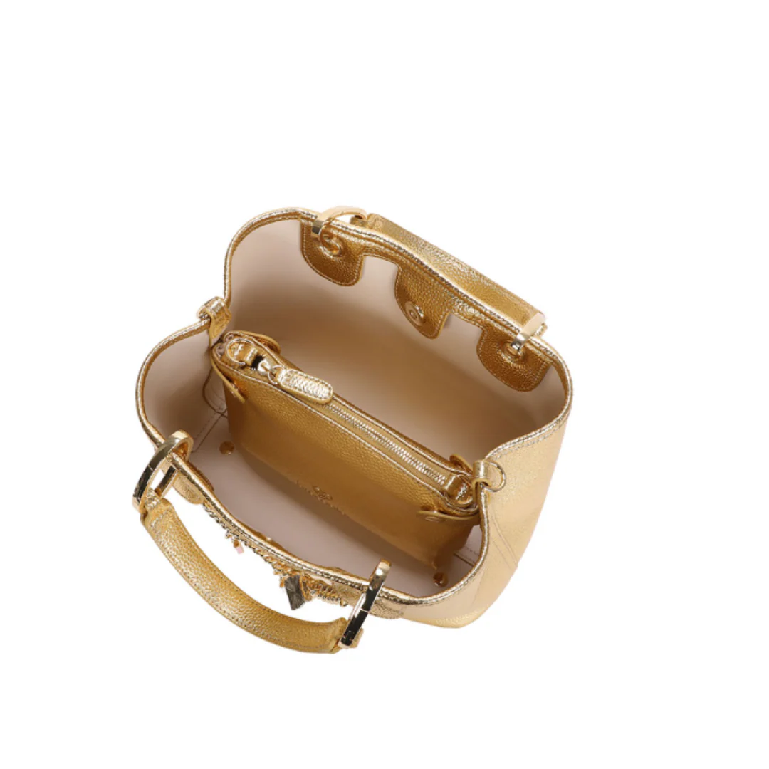 BRACCIALINI BORSA BETH B18191 ORO - immagine 4