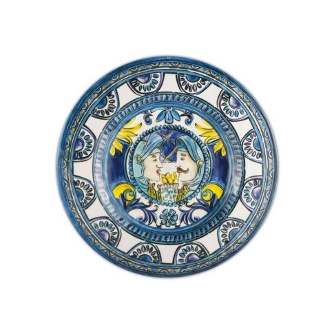 BACI MILANO PIATTO FRUTTA BLU SICILY