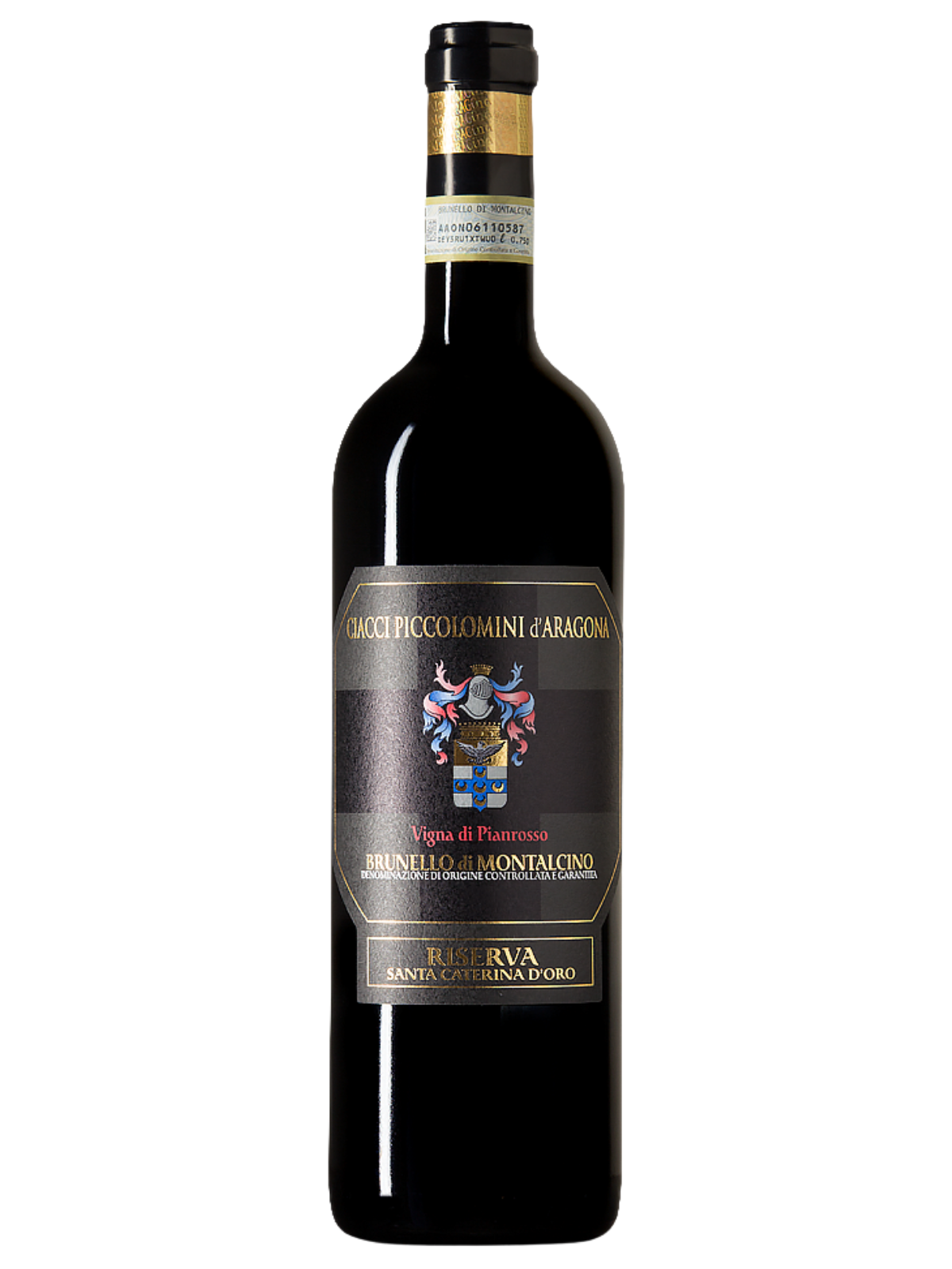 Brunello di Montalcino Riserva Ciacci Piccolomini d’Aragona Vigna di Pianrosso Santa Caterina D’oro 2015 - immagine 2