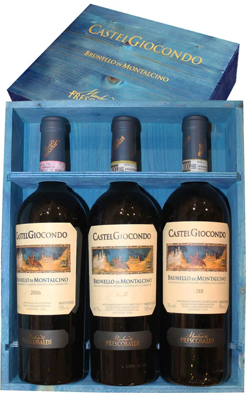 VERTICALE BRUNELLO CASTELGIOCONDO 2006-2007-2010