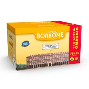 Borbone Capsule Comp. Nesc.Dolce Gusto Miscela Nobile (Blu) 75+15pz - immagine 2