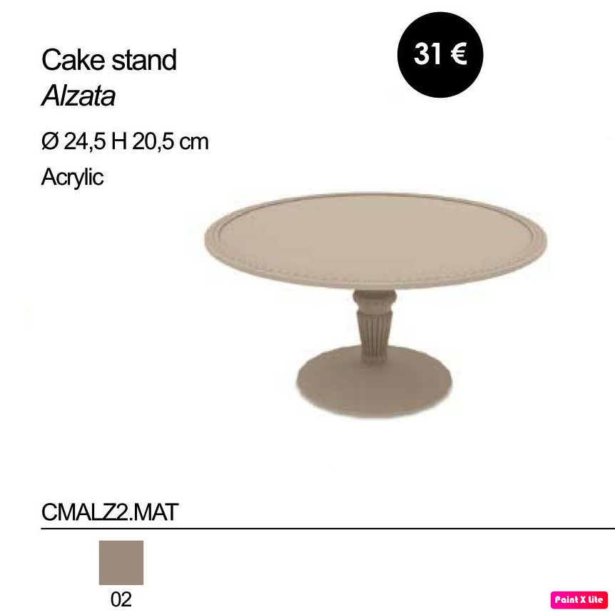 BACI MILANO ALZATA TORTA CHIC & MATT BRALZ1.BAR21 CMALZ2.MAT02