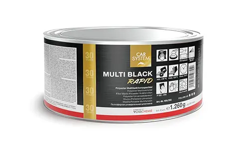 CARSYSTEM Stucco Auto Multifunzione Rapido MULTI BLACK RAPID – NUOVO!!