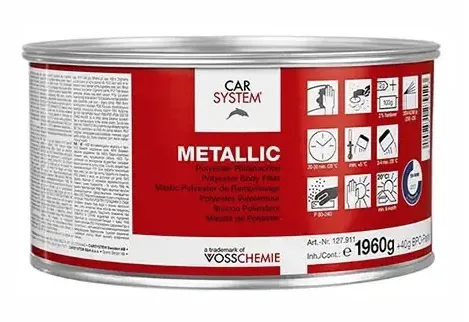 CARSYSTEM Stucco Riempitivo Auto METALLIC 2kg