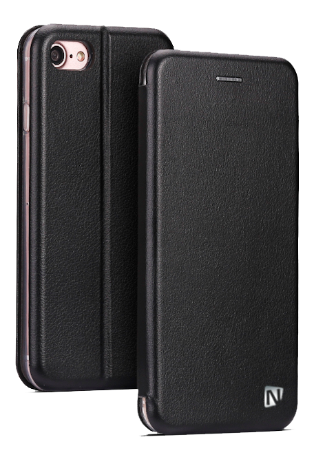 Flip cover in ecopelle nera per Samsung Galaxy S8 Plus – Samsung SM-G955 Galaxy S8 Plus