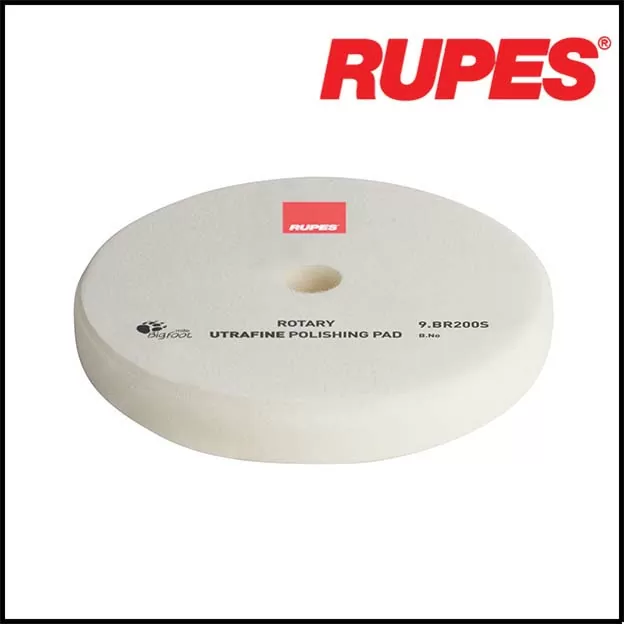 Rupes – 9.BR200S Tampone di spugna Ultra Fine per lucidatrice rotative – Ø 175/180 MM – Linea Bigfoot