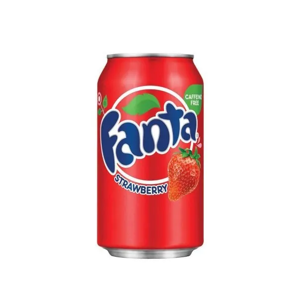 Fanta Strawberry, bevanda alla fragola 355ml