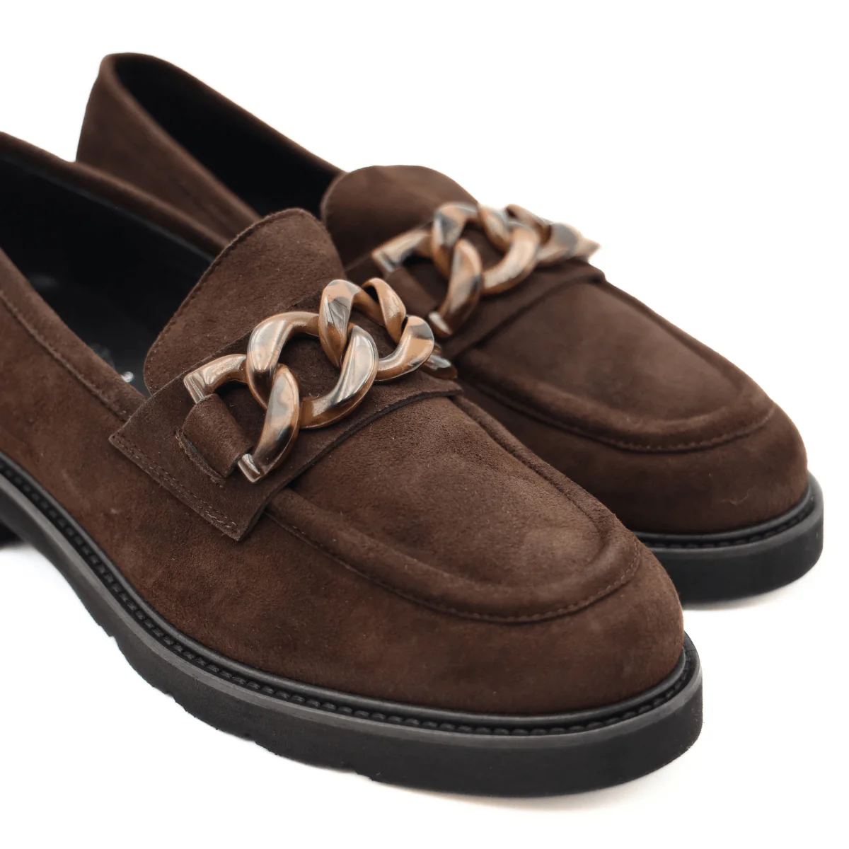 LUCA GROSSI MOCASSINO G882M CAMOSCIO MARRONE - immagine 4