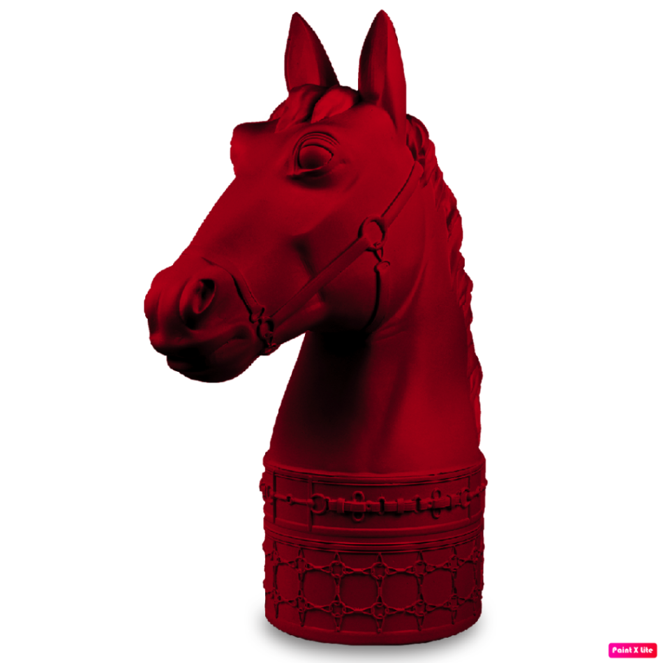 BACI MILANO TESTA CAVALLO MINI ROSSA