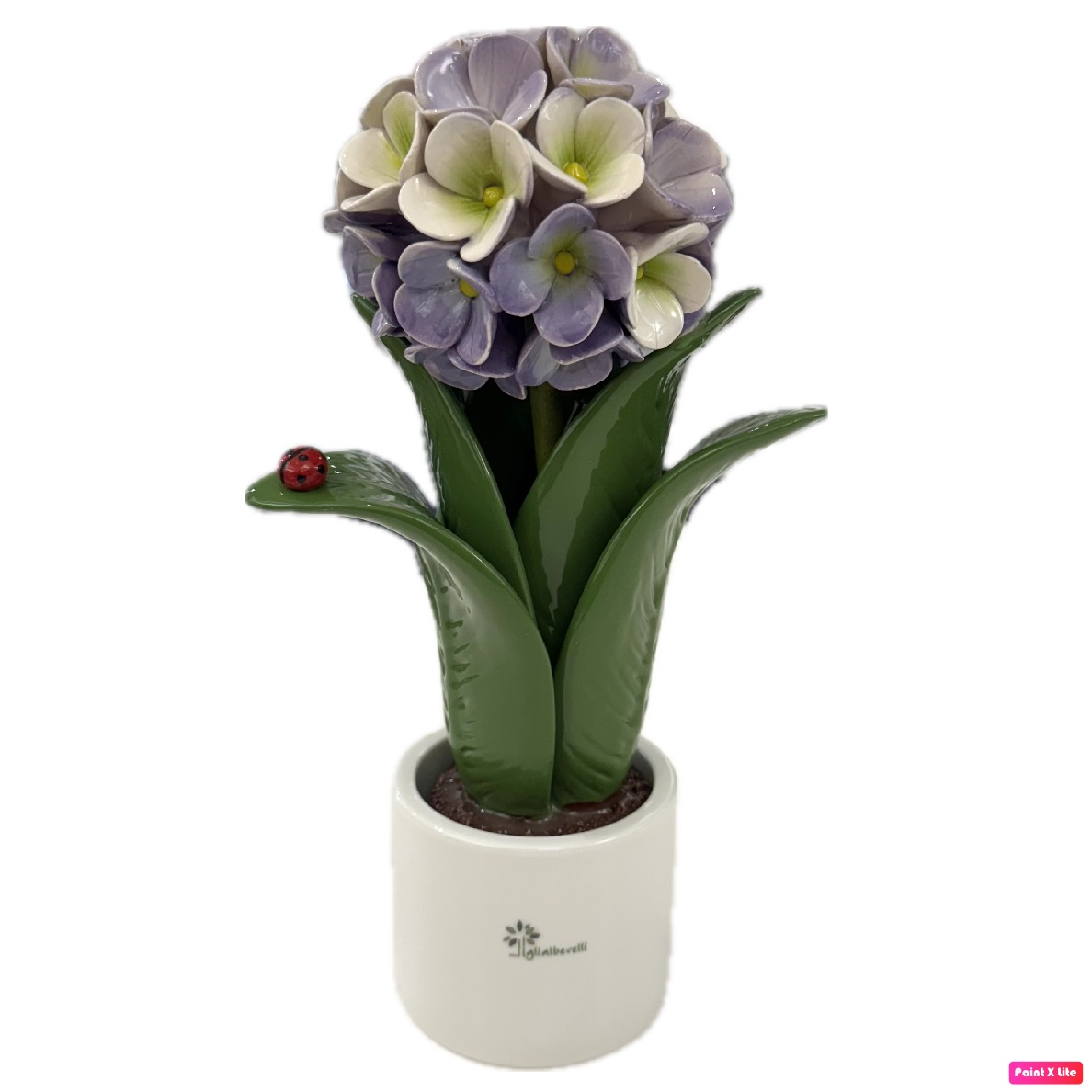 GLI ALBERELLI PIANTA NATURA MEDIA ORTENSIA LILLA