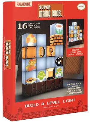 Paladone Lampada Super Mario Build A Level - immagine 2