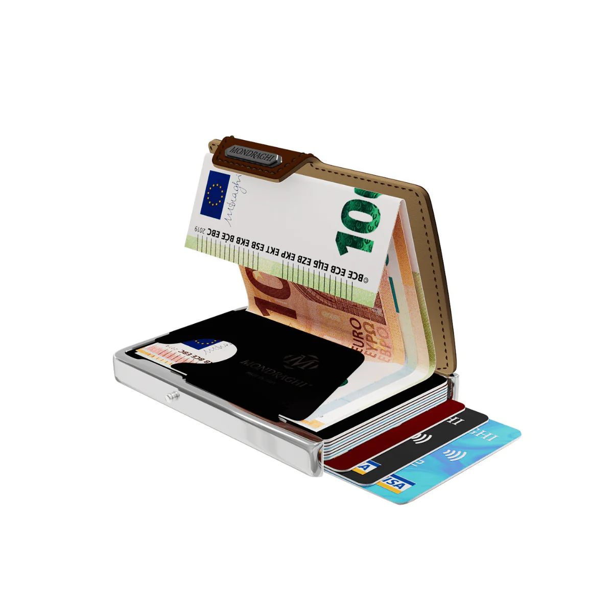 MONDRAGHI PORTAFOGLIO MC70200 ELEGANCE NERO - immagine 4