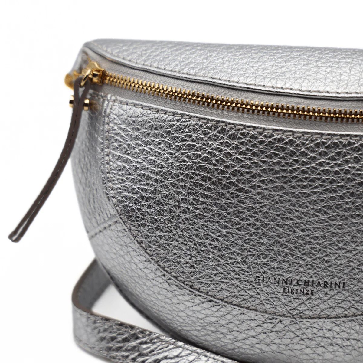 GIANNI CHIARINI MARSUPIO BROOKE MP 10912 ARGENTO - immagine 3