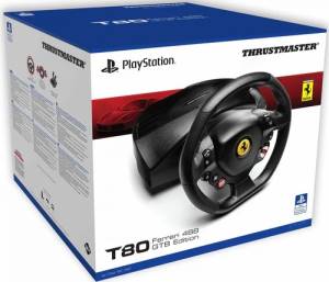 Thrustmaster Volante T80 Ferrari 488 – GTB Edition + Pedaliera - immagine 2