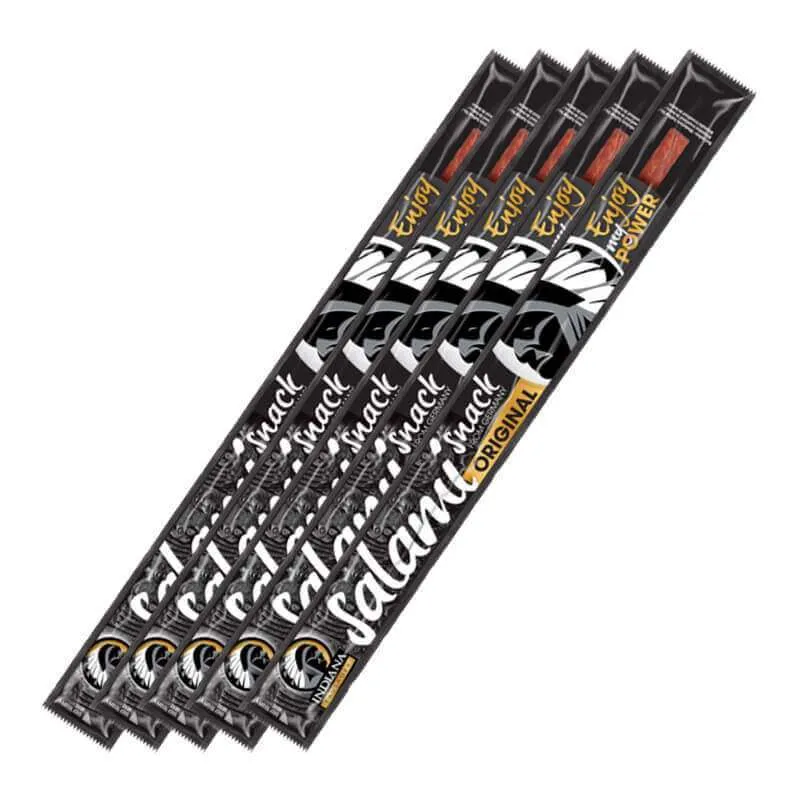 Indiana Jerky Salami Snack – Snack di Maiale