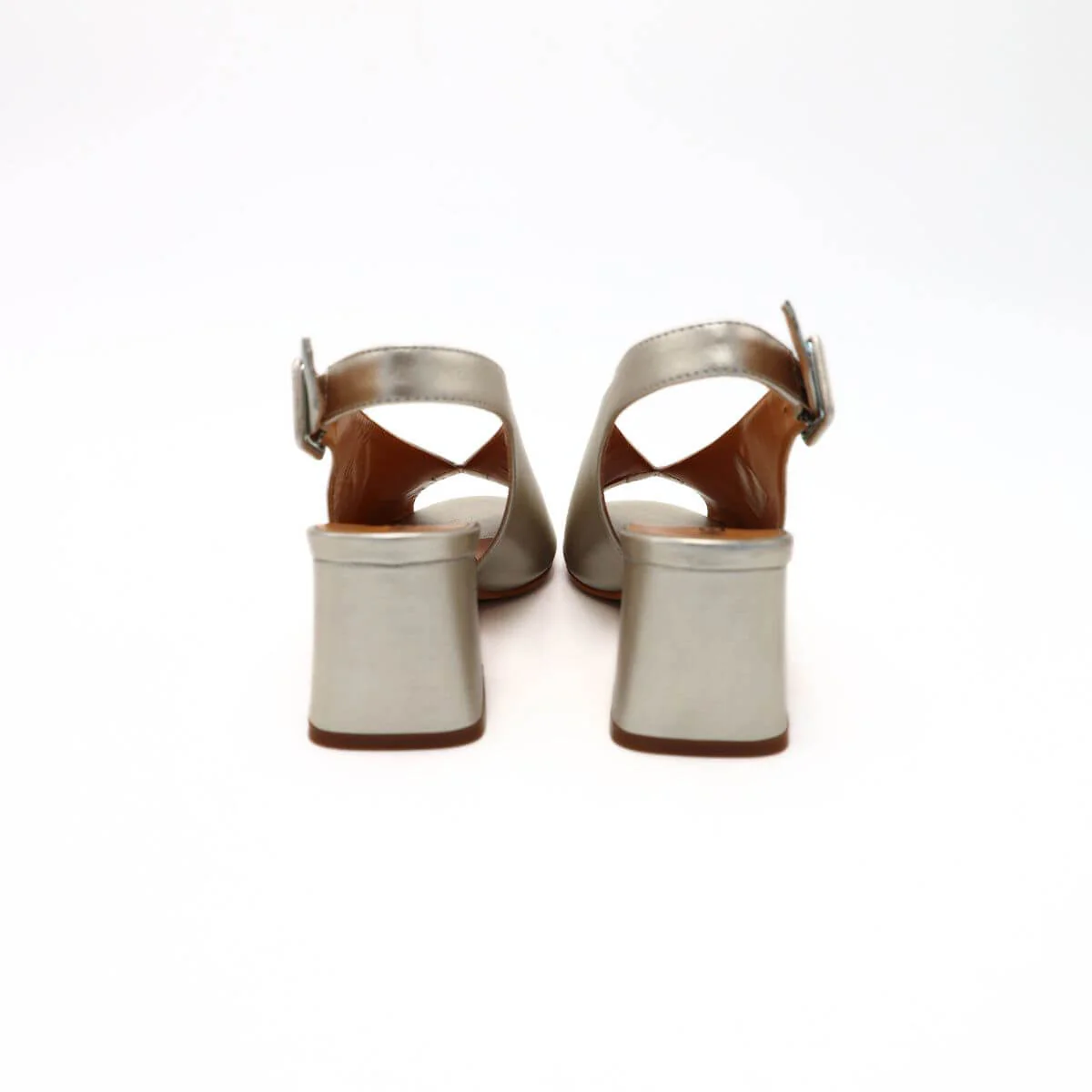 MELLUSO SANDALO N622 LAMINATO ARGENTO - immagine 6