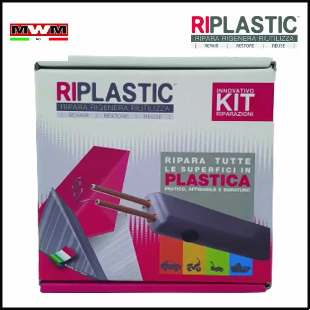Ripara Plastica – kit riplastic | ripara e salda tutti i materiali in plastica – Mwm - immagine 2