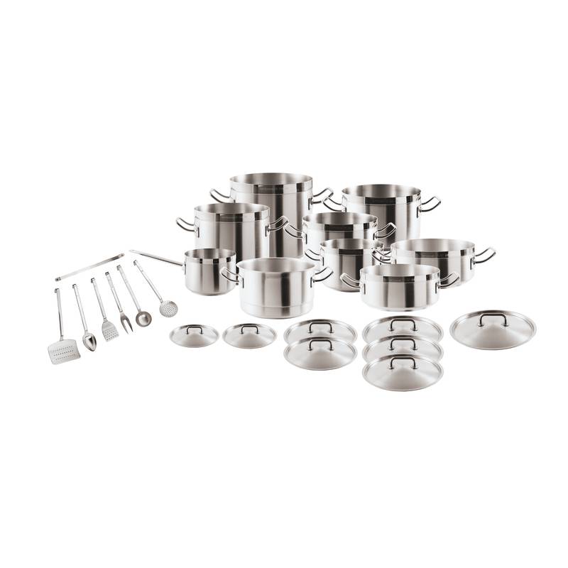 SAMBONET Batteria di pentole, 22 pz PROFESSIONALE