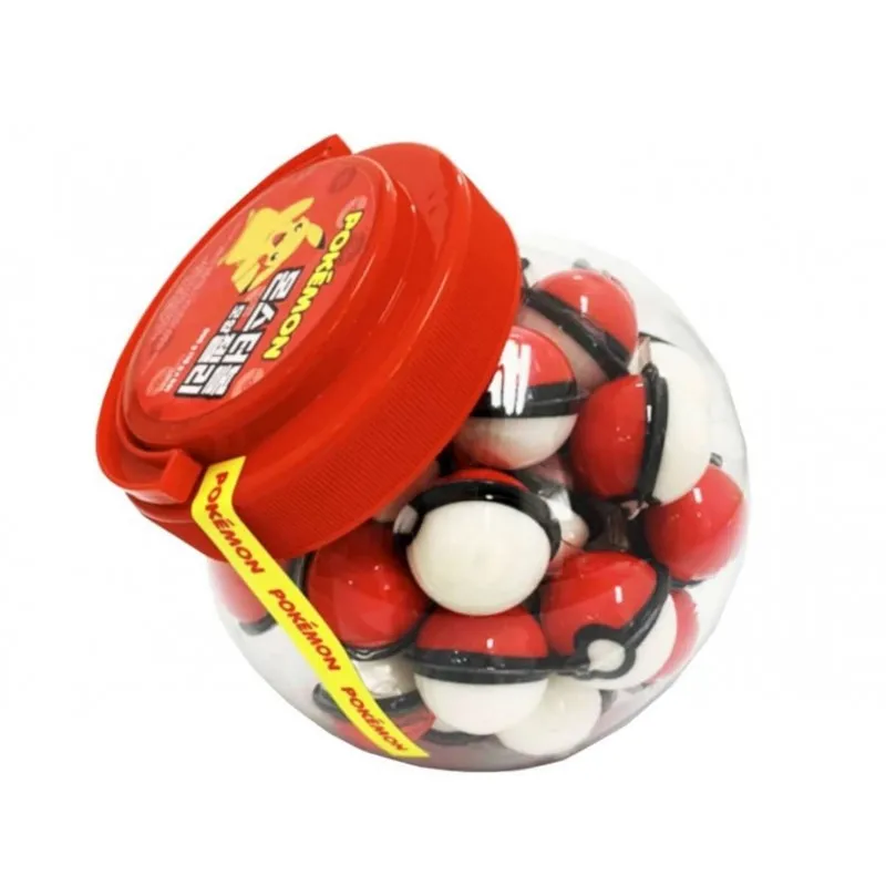 Pokemon Poke Ball Shape Jelly Asian, caramelle gelatinose alla frutta 18g
