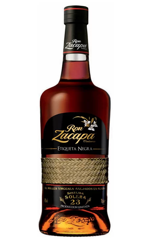 RUM ZACAPA ETIQUETA NEGRA