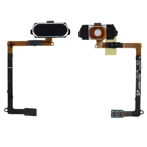 Flat/flex di collegamento tasto home con copritasto nero/blu scuro – Samsung SM-G920 Galaxy S6 - immagine 2