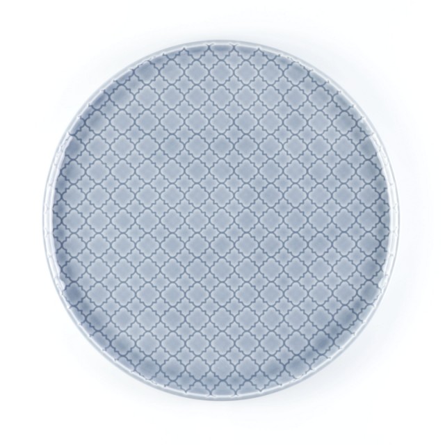 WEISSESTAL SET 6 PIATTI FRUTTA TONDI 20 CM TILE BLUE