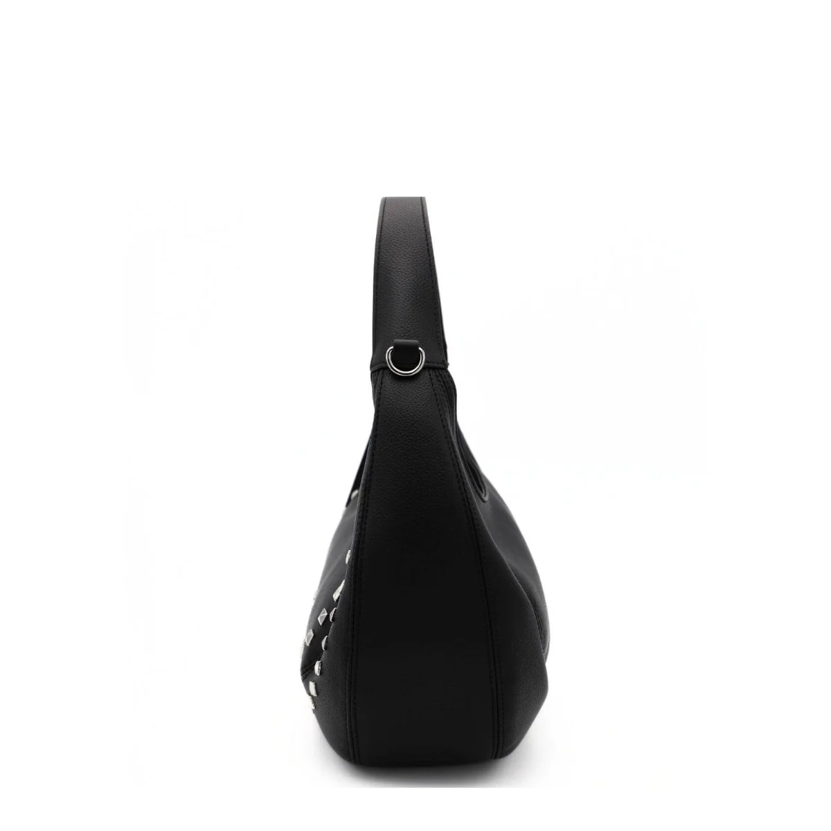 TWINSET BORSA HOBO TB7064 BORCHIE NERO - immagine 3