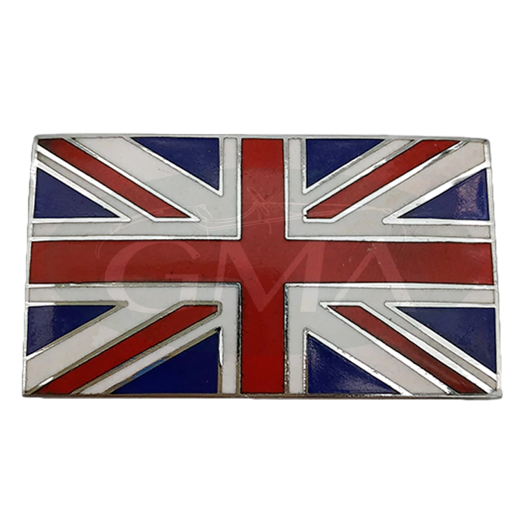 BANDIERINA INGLESE ADESIVA IN METALLO