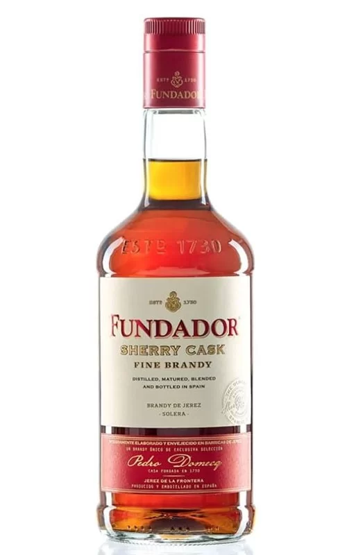 BRANDY FUNDADOR PEDRO DOMECQ SHERRY CASK