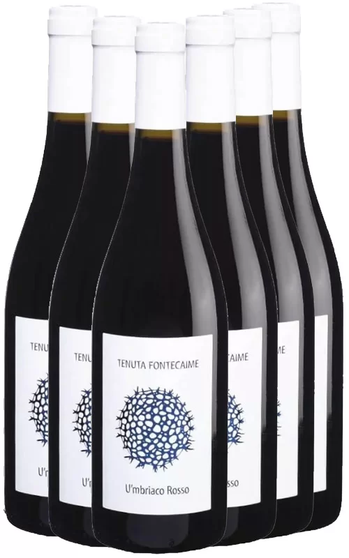 TENUTA FONTECAIME U’MBRIACO ROSSO CARTONE 6 BOTTIGLIE