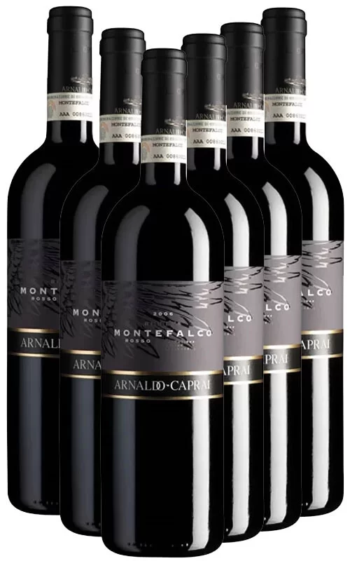 6 BOTTIGLIE ROSSO DI MONTEFALCO RISERVA CAPRAI